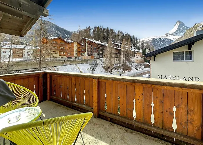 Apartment Eagle With Splendid And Direct View Of The Matterhorn